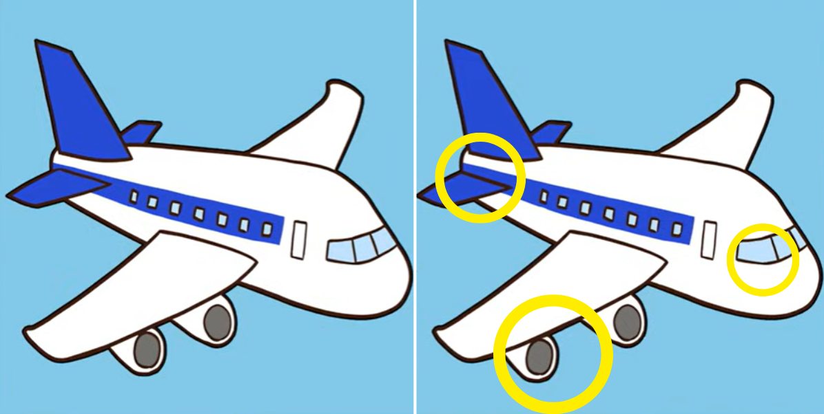 تفاوت هواپیما ها