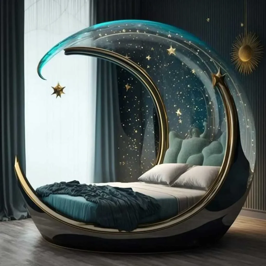تخت خواب با طراحی خاص