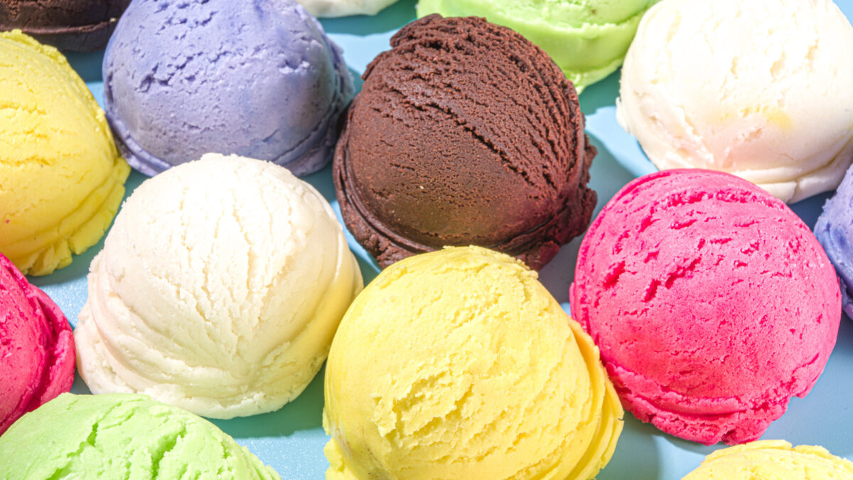 بستنی یک میان وعده خوشمزه برای افزایش وزن