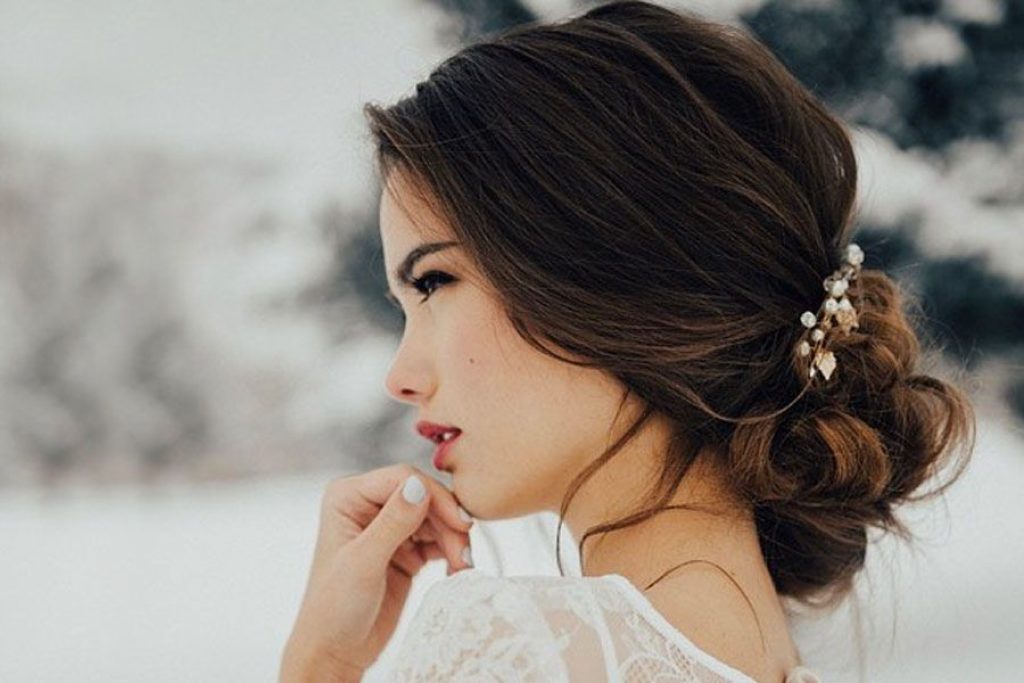 مدل مو شینیون عروس اینستاگرام