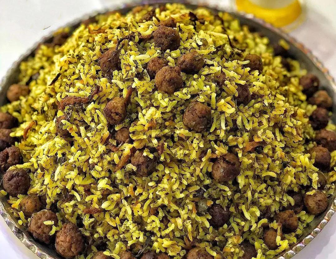 طرز تهیه لوبیا پلوی شیرازی