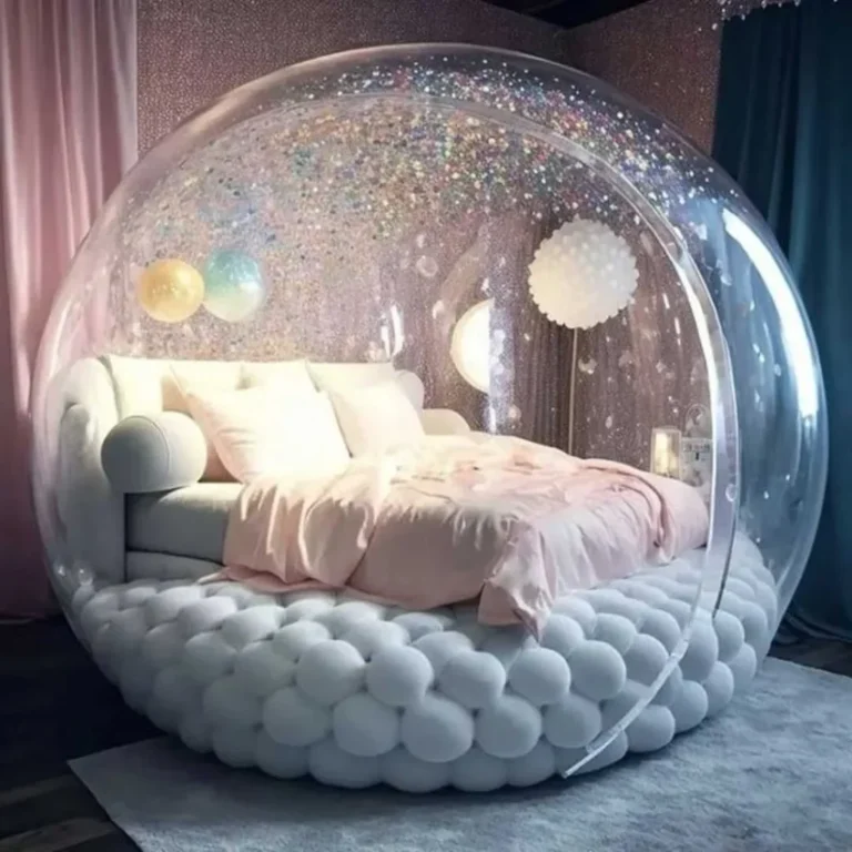 مدل تخت خواب حبابی ( خیلی خاص و رویاییه)