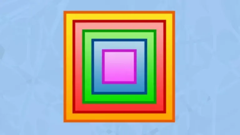 چالش تصویری: آیا می‌ توانید تعداد مربع ها را در 9 ثانیه پیدا کنید؟