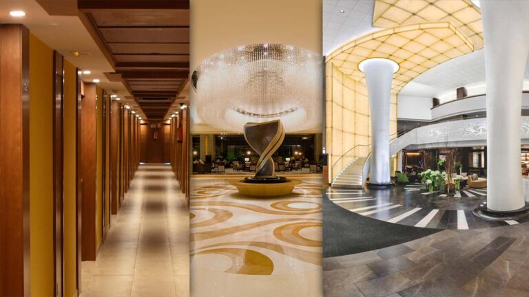 مدرن ترین و خاص ترین ایده های طراحی لابی هتل