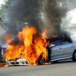 علت آتش سوزی ماشین
