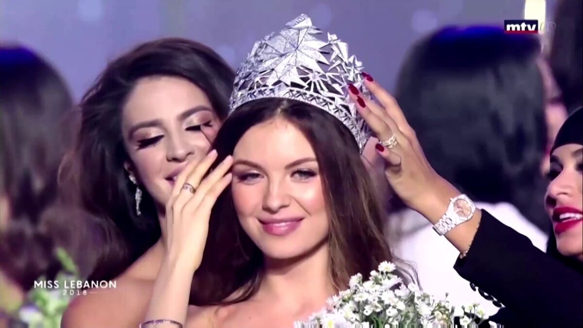 ازدواج ملکه زیبایی لبنان غوغا کرد ! / خیلی ها خودکشی کردند ! + عکس لباس عروس و داماد
