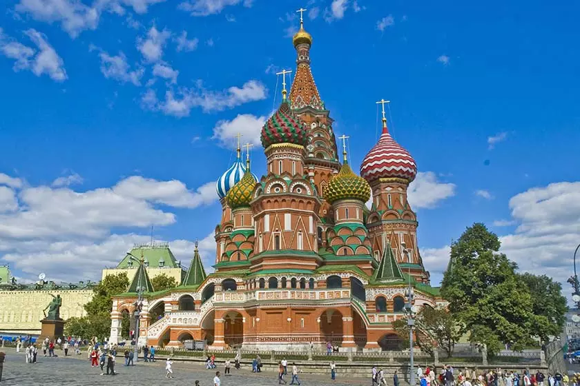 کلیسای جامع سنت باسیل، روسیه