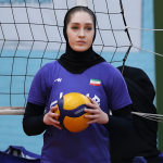 زیباترین دختر والیبالیست ایران