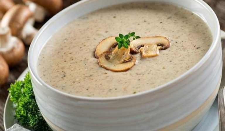 طرز تهیه سوپ شیر و قارچ (لذیذ و خوشمزه)