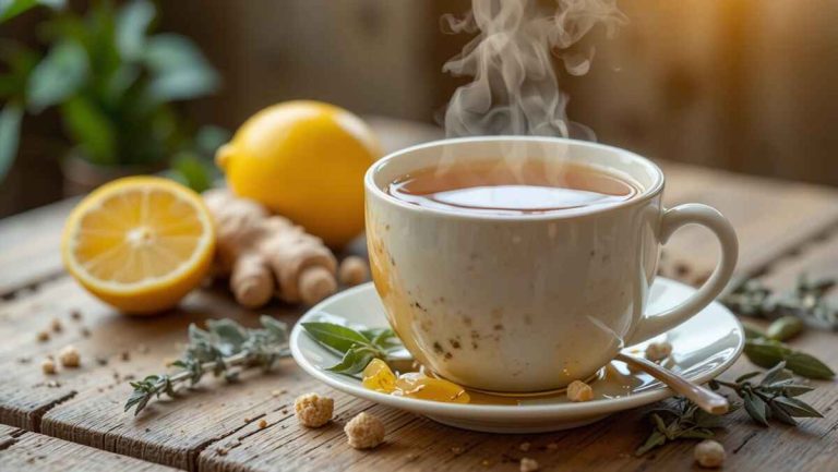 بهترین دمنوش برای گلودرد: ۱۱ دمنوش مؤثر و خانگی برای تسکین سریع