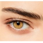 آرایش چشم سبز عسلی