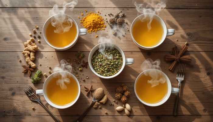 دمنوش گیاهی برای تقویت سیستم ایمنی