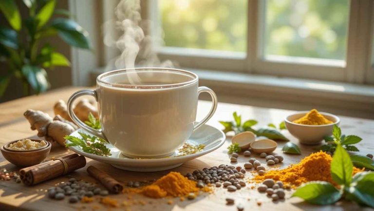 چای گیاهی برای چربی شکم: راهنمای کامل، دستور تهیه و بهترین زمان نوشیدن