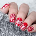 ناخن کریسمسی