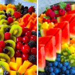 تزیین میوه شب یلدا ساده